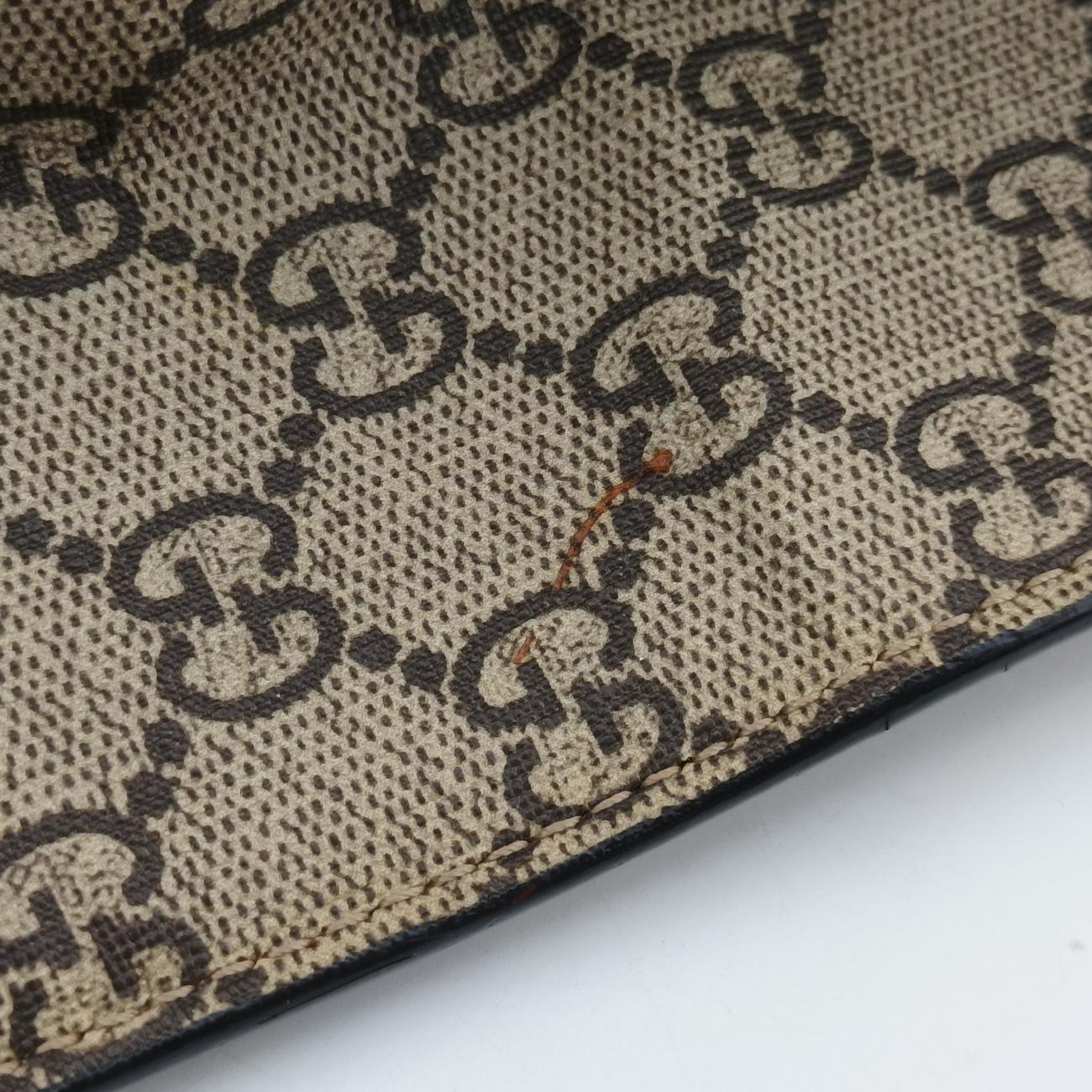 Pre-owned Gucci GG Supreme Bee Beige×Multicolour PVC coated canvas 450950 shoulderbag | stylenewstar