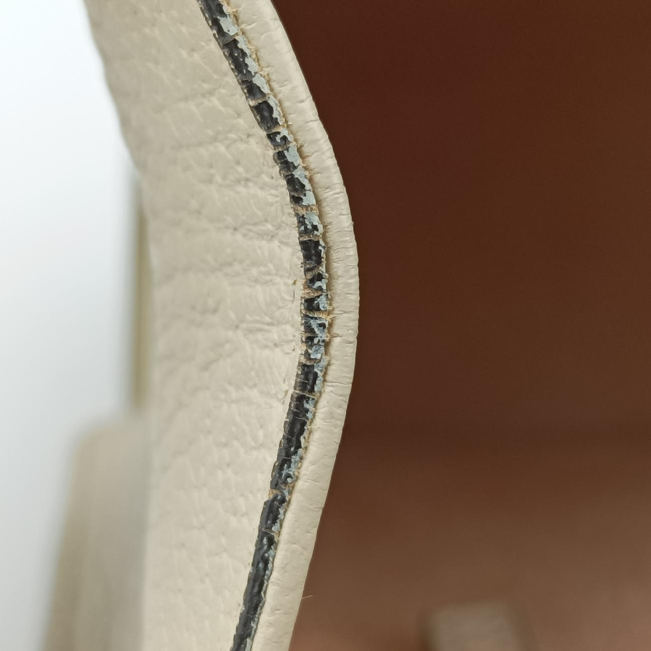 Vintage Gucci Queen Margaret White x Beige x Red x Green PVC coated canvas×Leather 476541 shoulderbag | stylenewstar