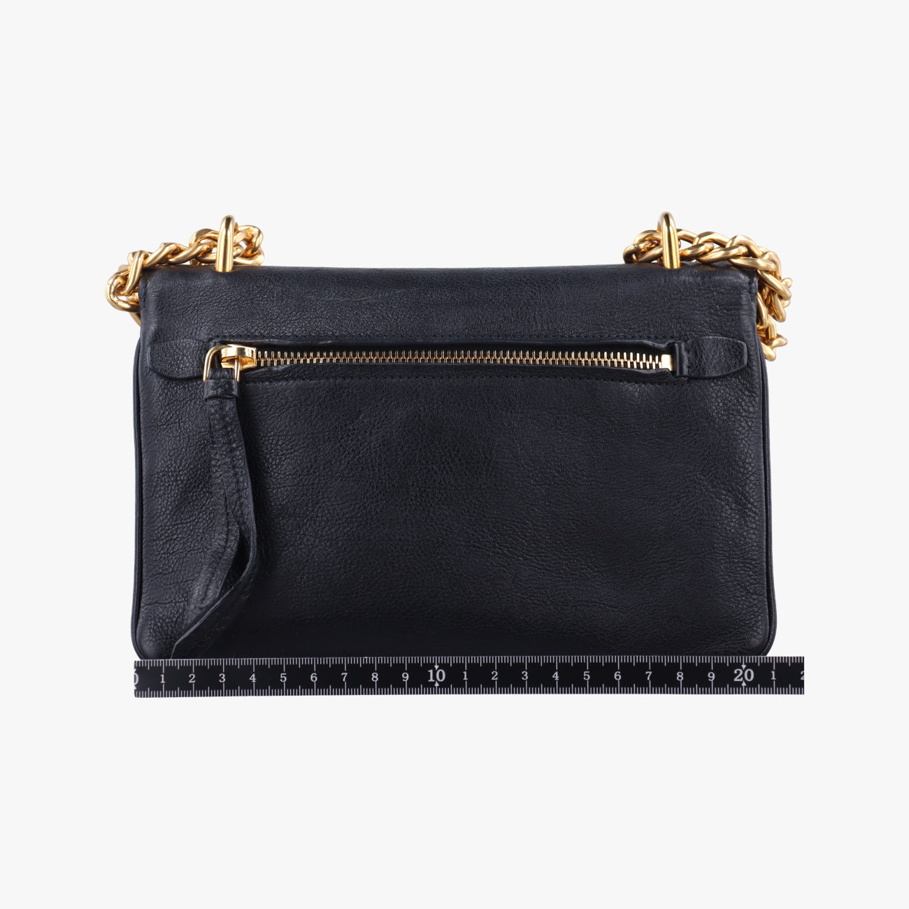 Pre-owned Prada Robot Flap Black×Multicolour Leather 1BD055 shoulderbag | stylenewstar