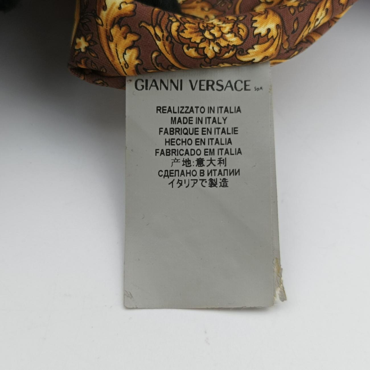 Pre-owned VERSACE Medusa Demetra Vanitas Satchel Purple Leather  shoulderbag | stylenewstar