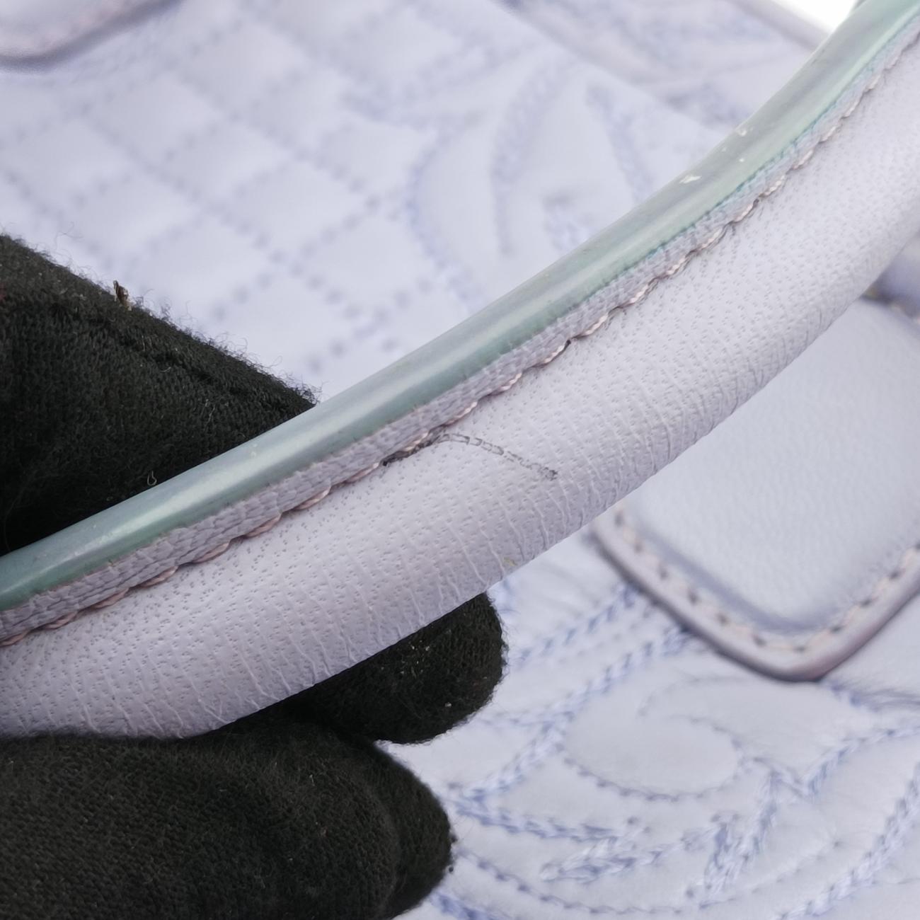 Pre-owned VERSACE Medusa Demetra Vanitas Satchel Purple Leather  shoulderbag | stylenewstar