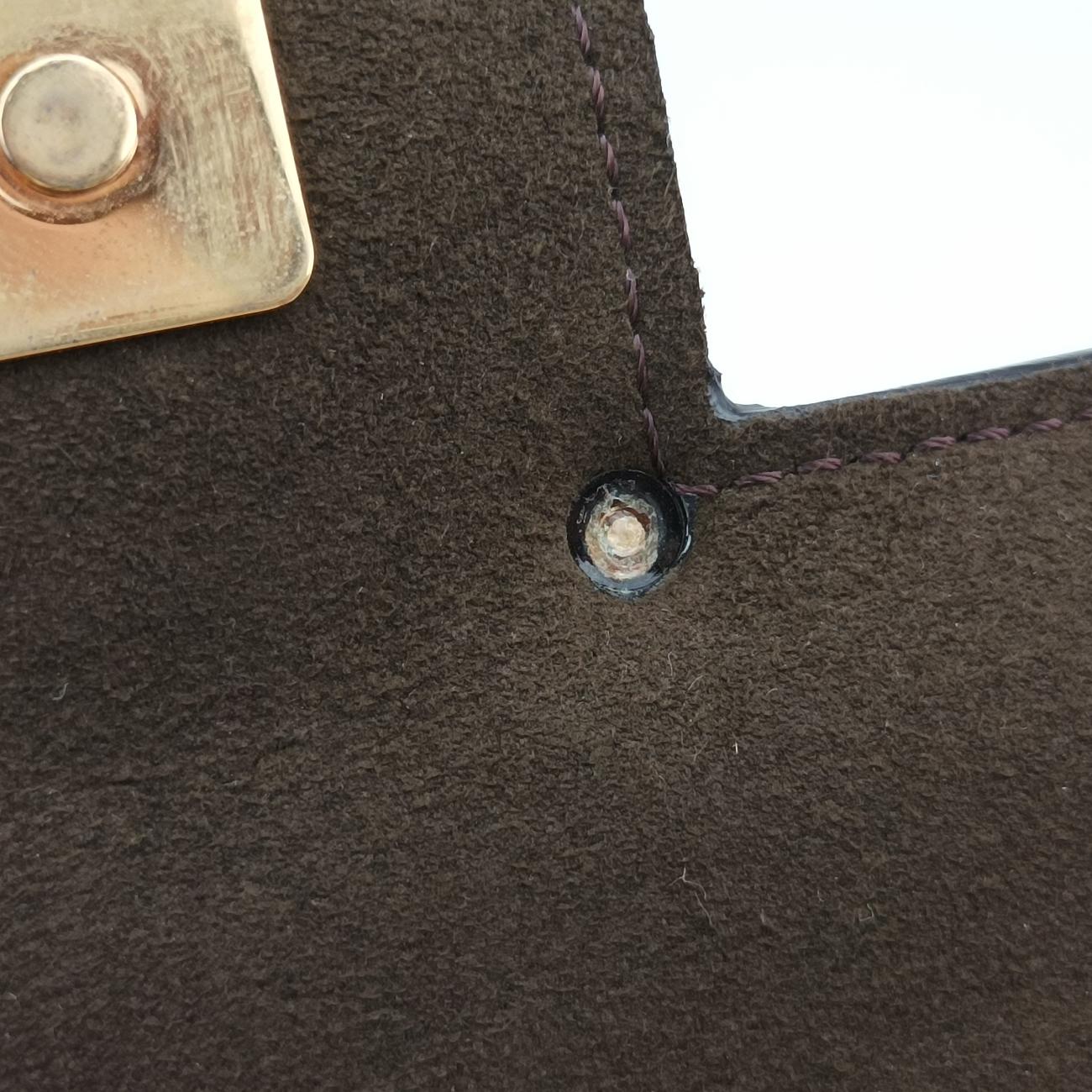 Pre-owned Fendi Fab Red Leather 8BT326 shoulderbag | stylenewstar