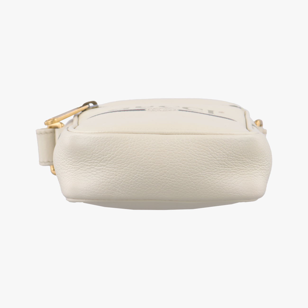 Pre-owned Gucci Print Messenger White Leather 574803 shoulderbag | stylenewstar