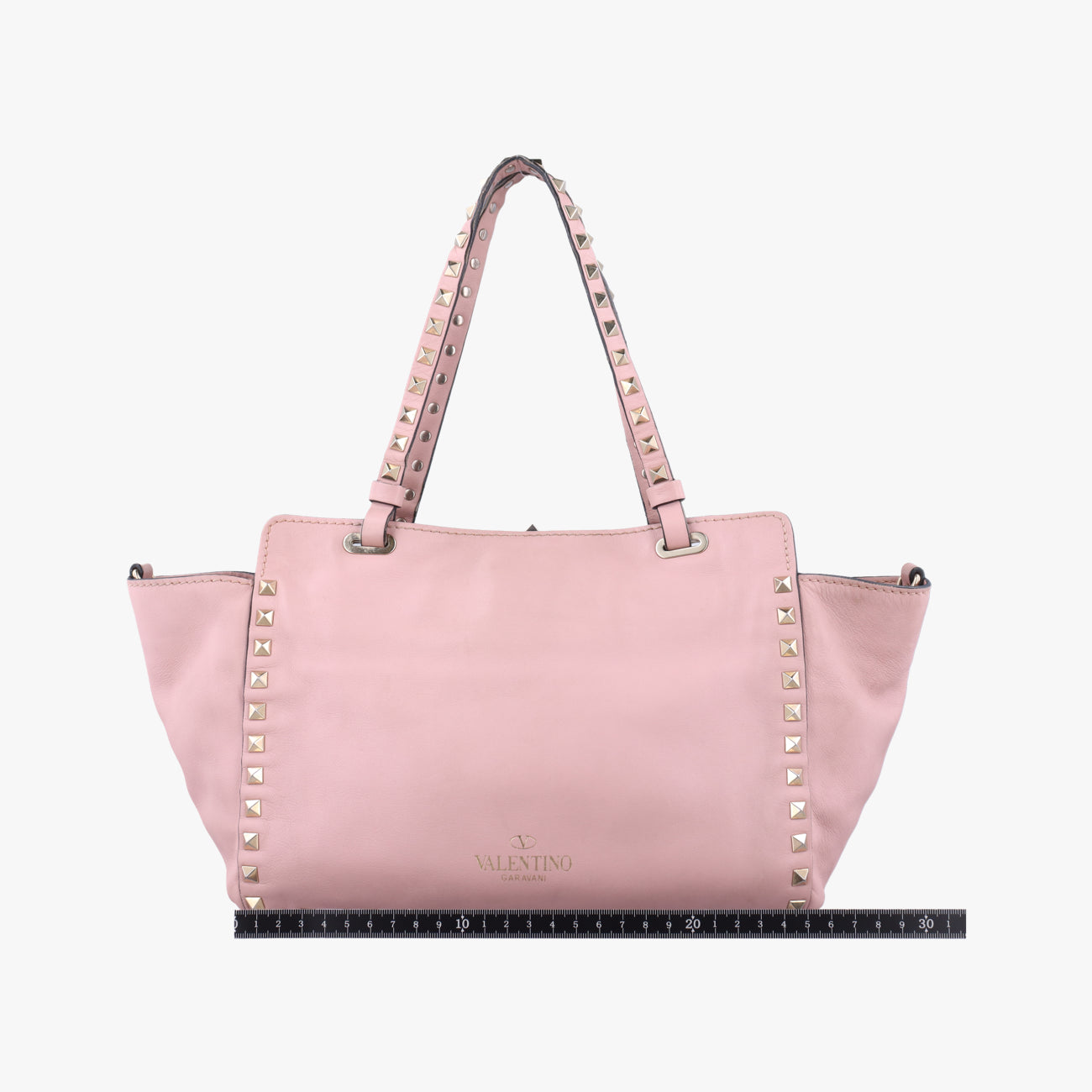 Secondhand Valentino Rockstud Pink Leather  shoulderbag | stylenewstar