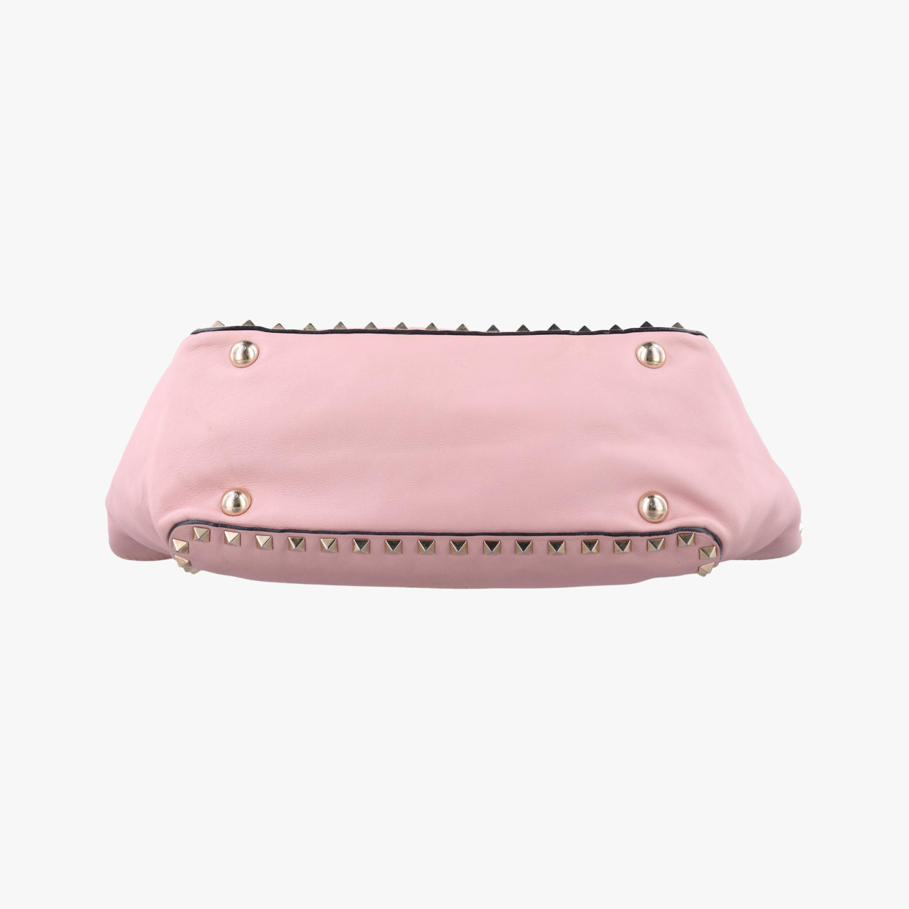 Secondhand Valentino Rockstud Pink Leather  shoulderbag | stylenewstar