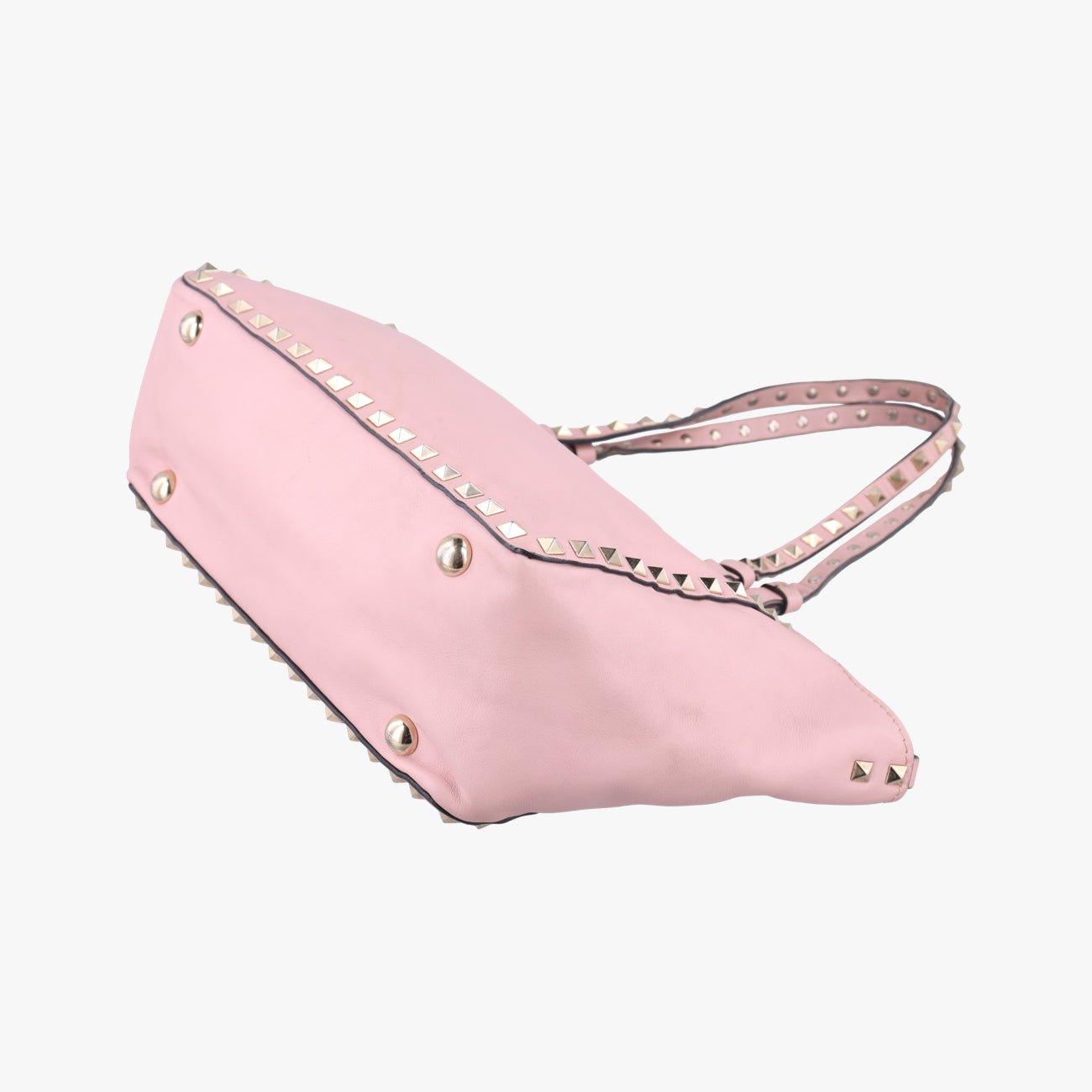 Secondhand Valentino Rockstud Pink Leather  shoulderbag | stylenewstar