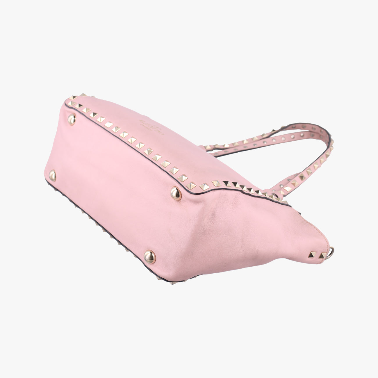 Secondhand Valentino Rockstud Pink Leather  shoulderbag | stylenewstar