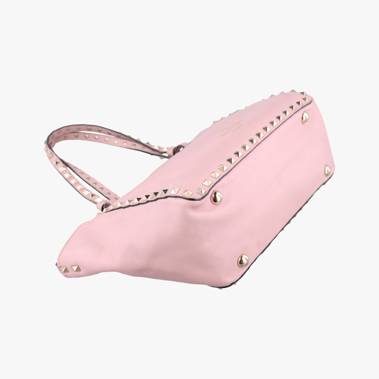 Secondhand Valentino Rockstud Pink Leather  shoulderbag | stylenewstar