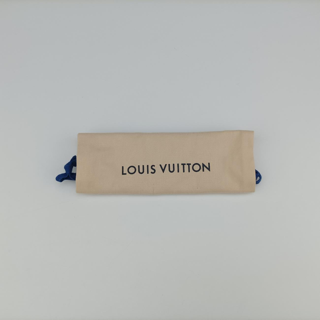 Pre-owned Louis Vuitton Micro Vanity Navy x Gray MONOGRAM JACQUARD DENIM M82467 shoulderbag | stylenewstar