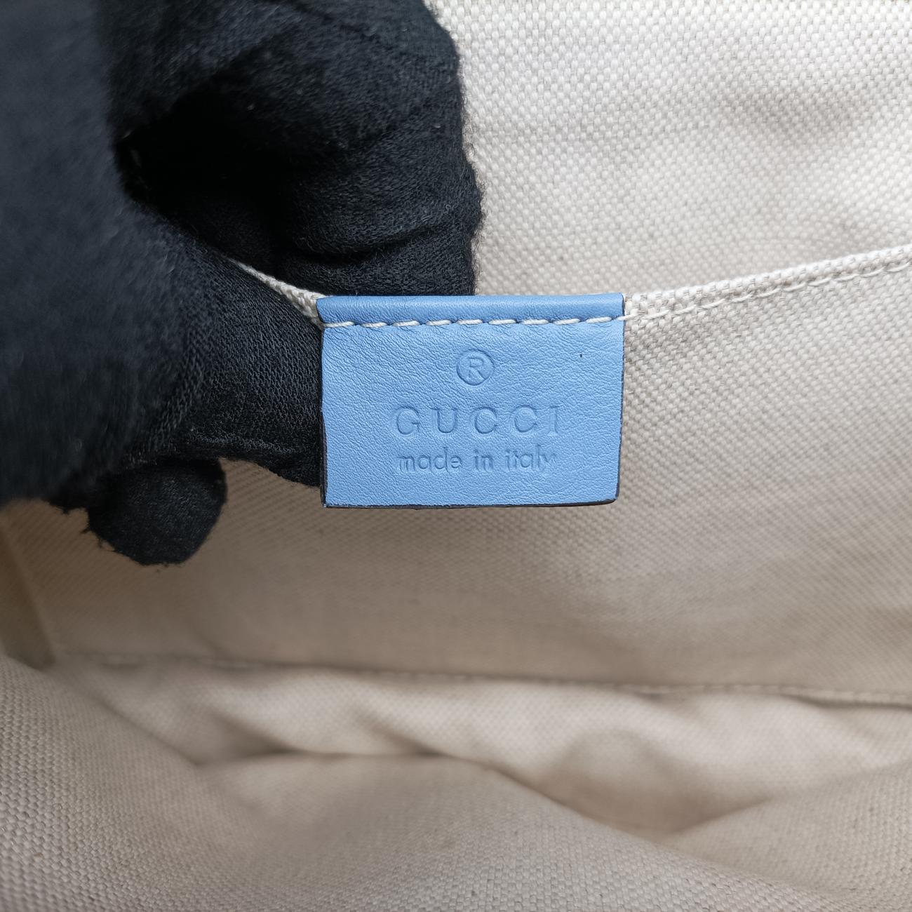 Pre-owned Gucci Dionysus Blue×multicolor Leather 448075 shoulderbag | stylenewstar