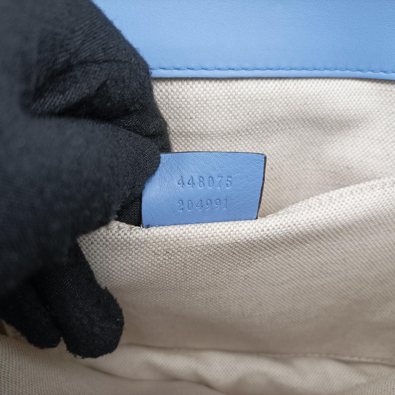 Pre-owned Gucci Dionysus Blue×multicolor Leather 448075 shoulderbag | stylenewstar