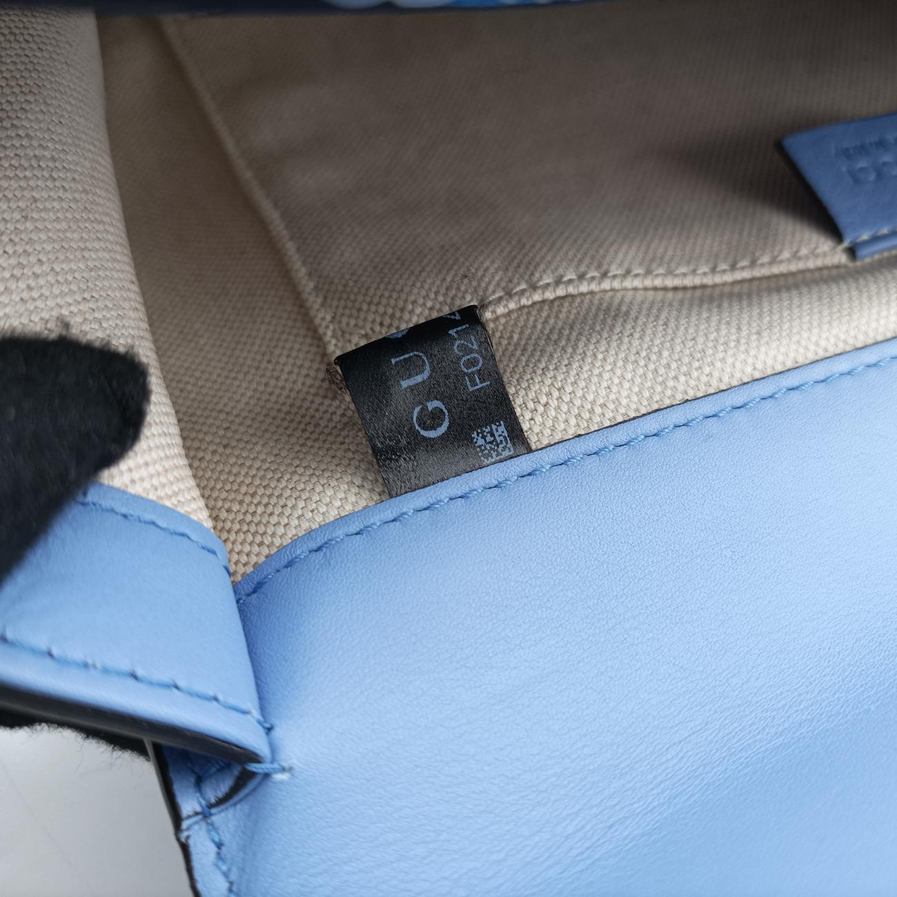 Pre-owned Gucci Dionysus Blue×multicolor Leather 448075 shoulderbag | stylenewstar