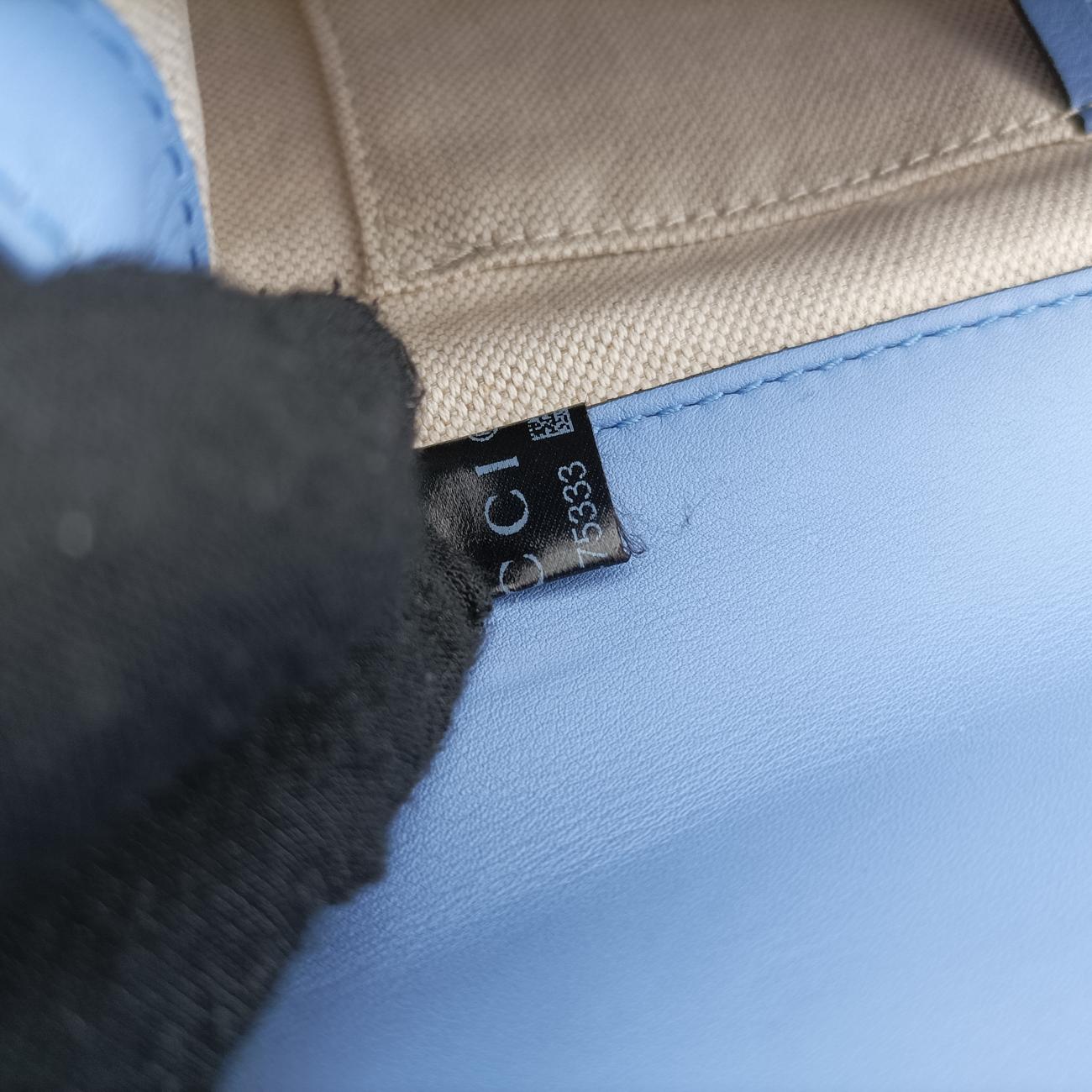 Pre-owned Gucci Dionysus Blue×multicolor Leather 448075 shoulderbag | stylenewstar