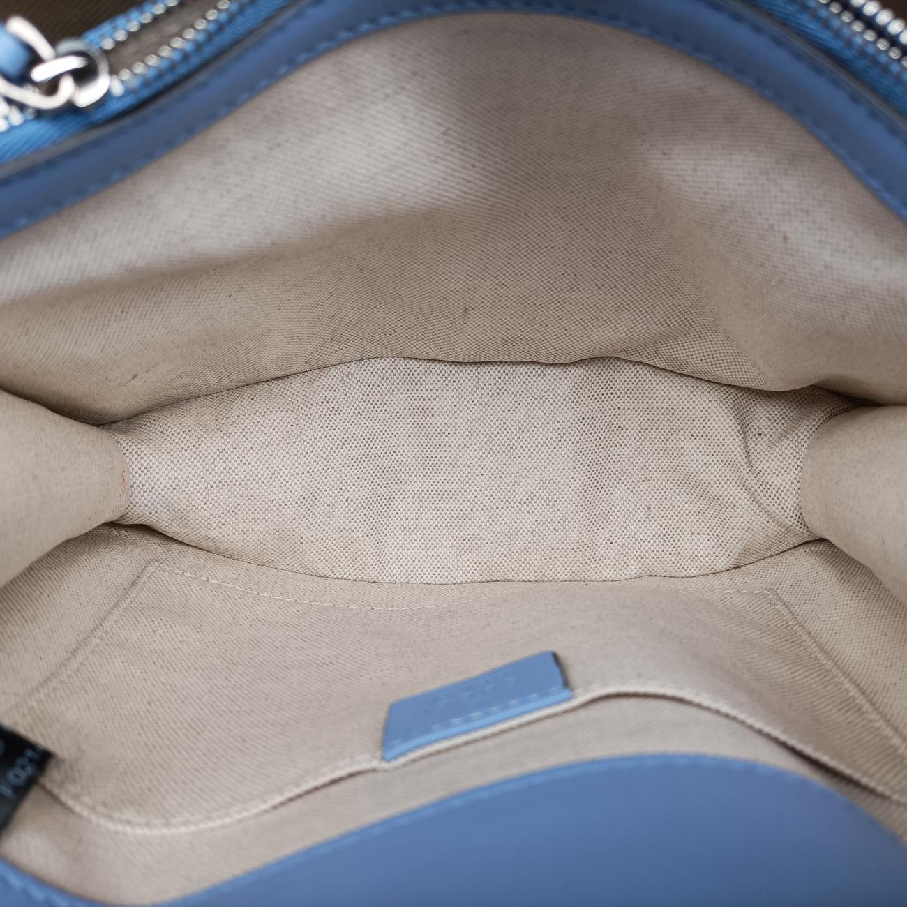 Pre-owned Gucci Dionysus Blue×multicolor Leather 448075 shoulderbag | stylenewstar