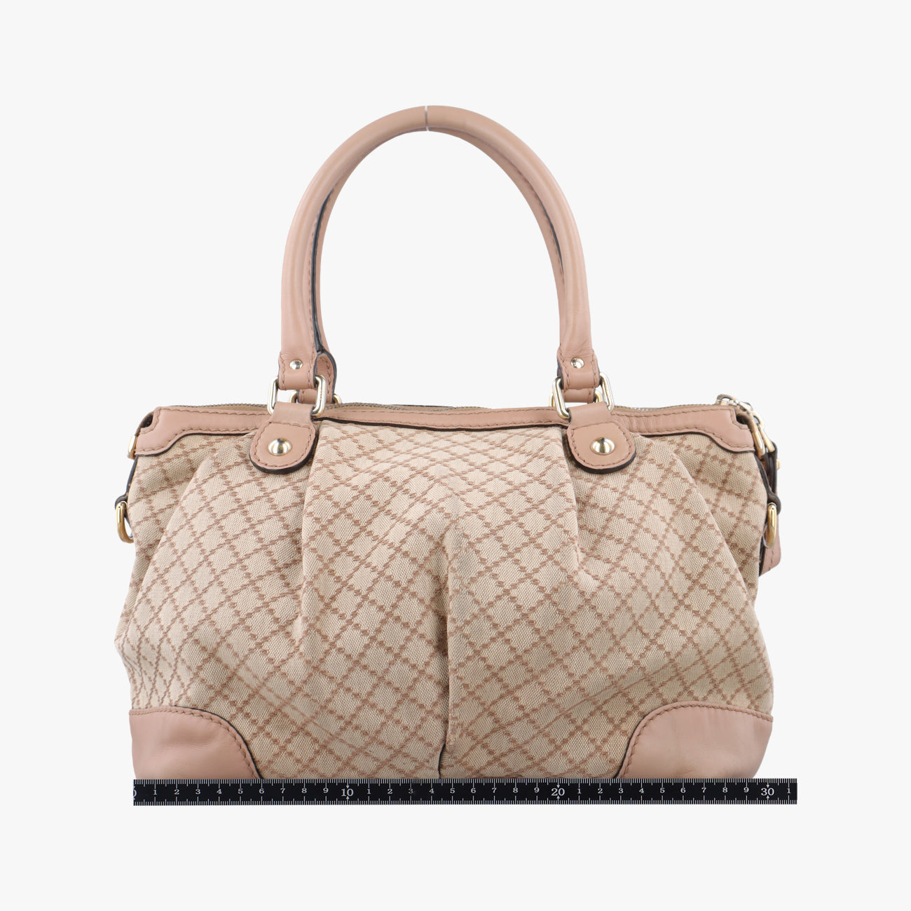 Pre-owned Gucci Sukey Beige canvas 247902 shoulderbag | stylenewstar