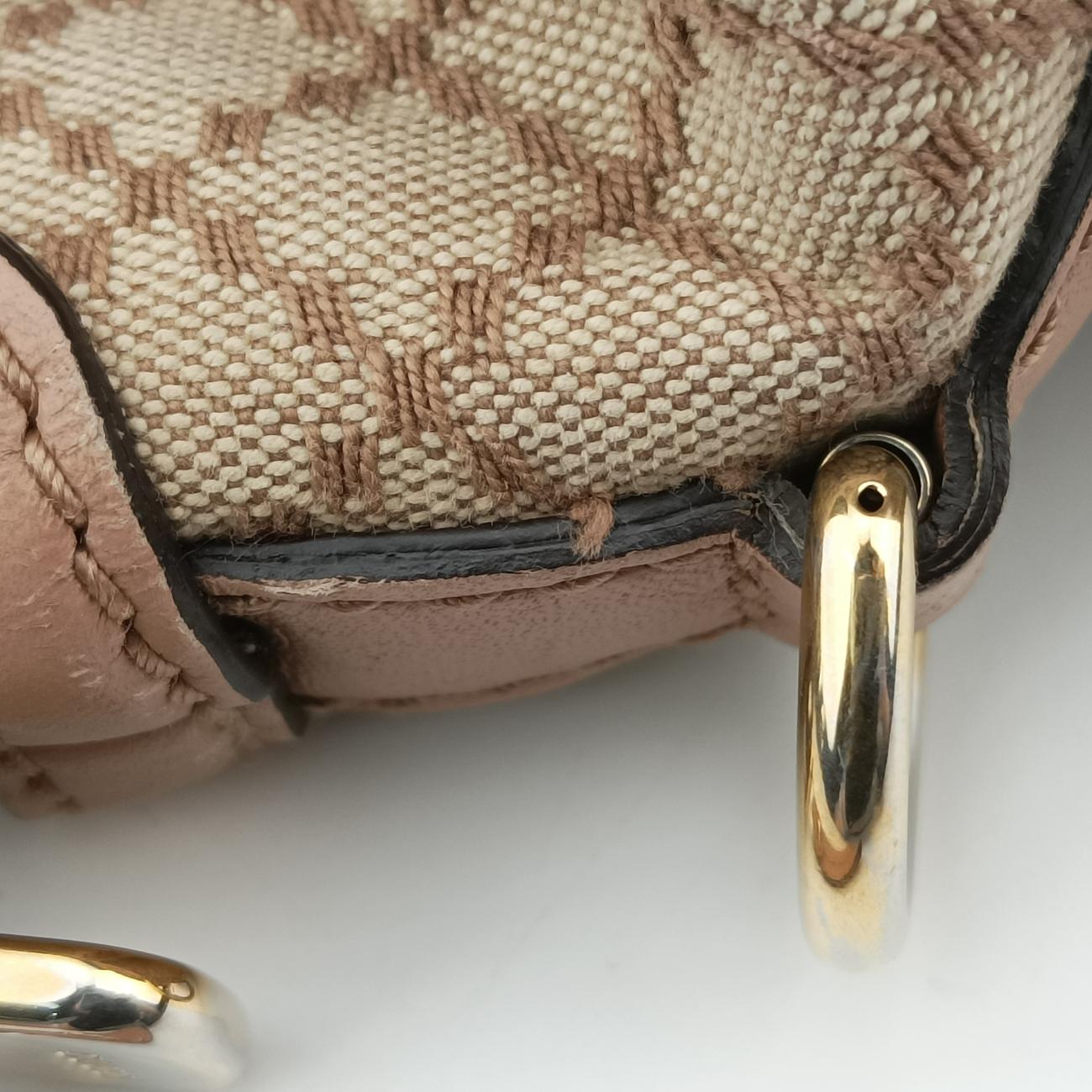 Pre-owned Gucci Sukey Beige canvas 247902 shoulderbag | stylenewstar