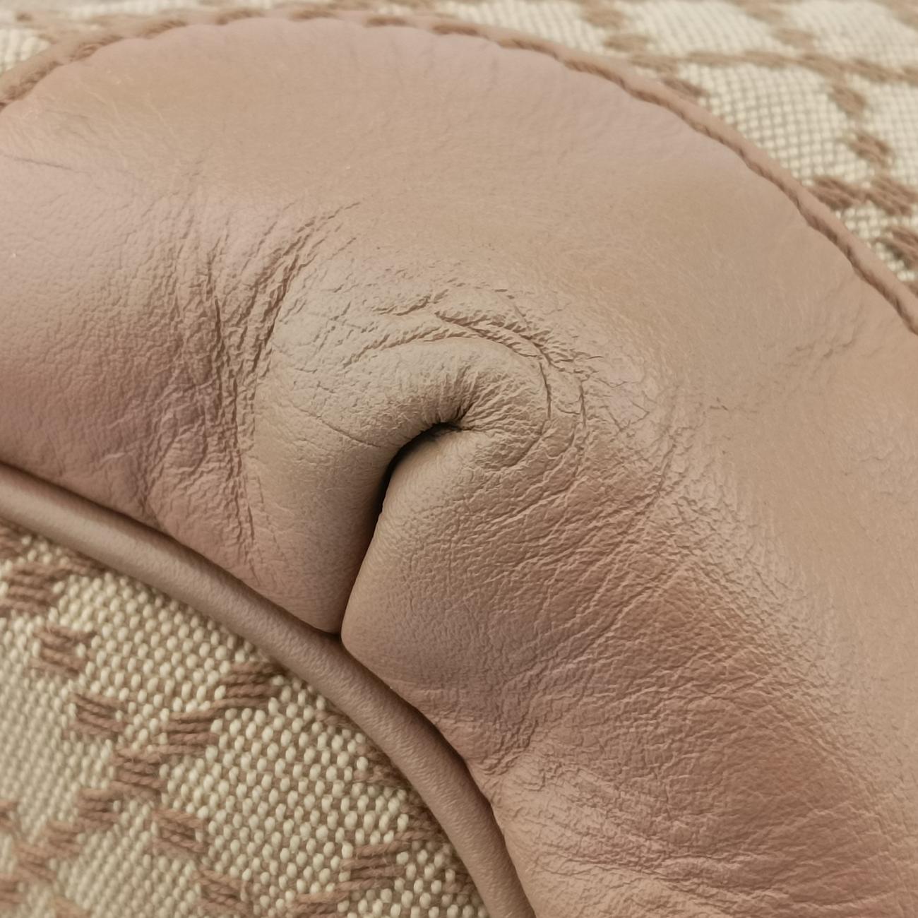 Pre-owned Gucci Sukey Beige canvas 247902 shoulderbag | stylenewstar