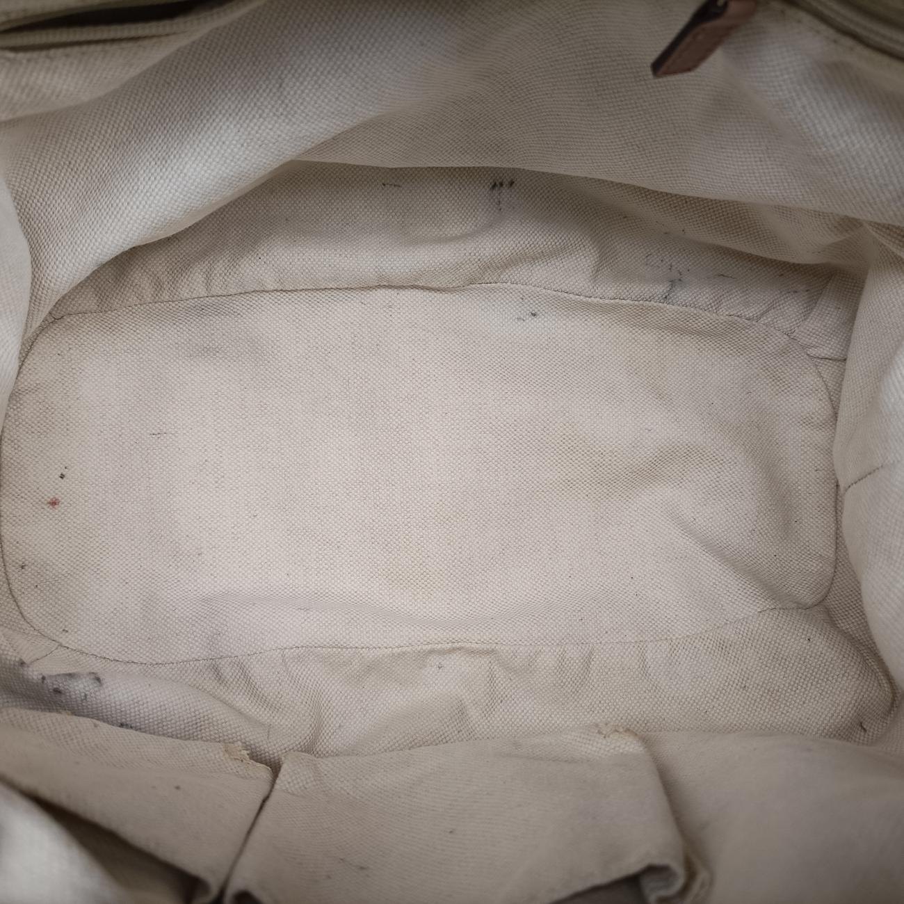 Pre-owned Gucci Sukey Beige canvas 247902 shoulderbag | stylenewstar