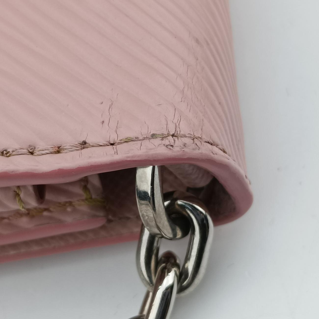 Pre-owned Louis Vuitton Portefeuille Twist Rose Ballerine Epi M62462 shoulderbag | stylenewstar