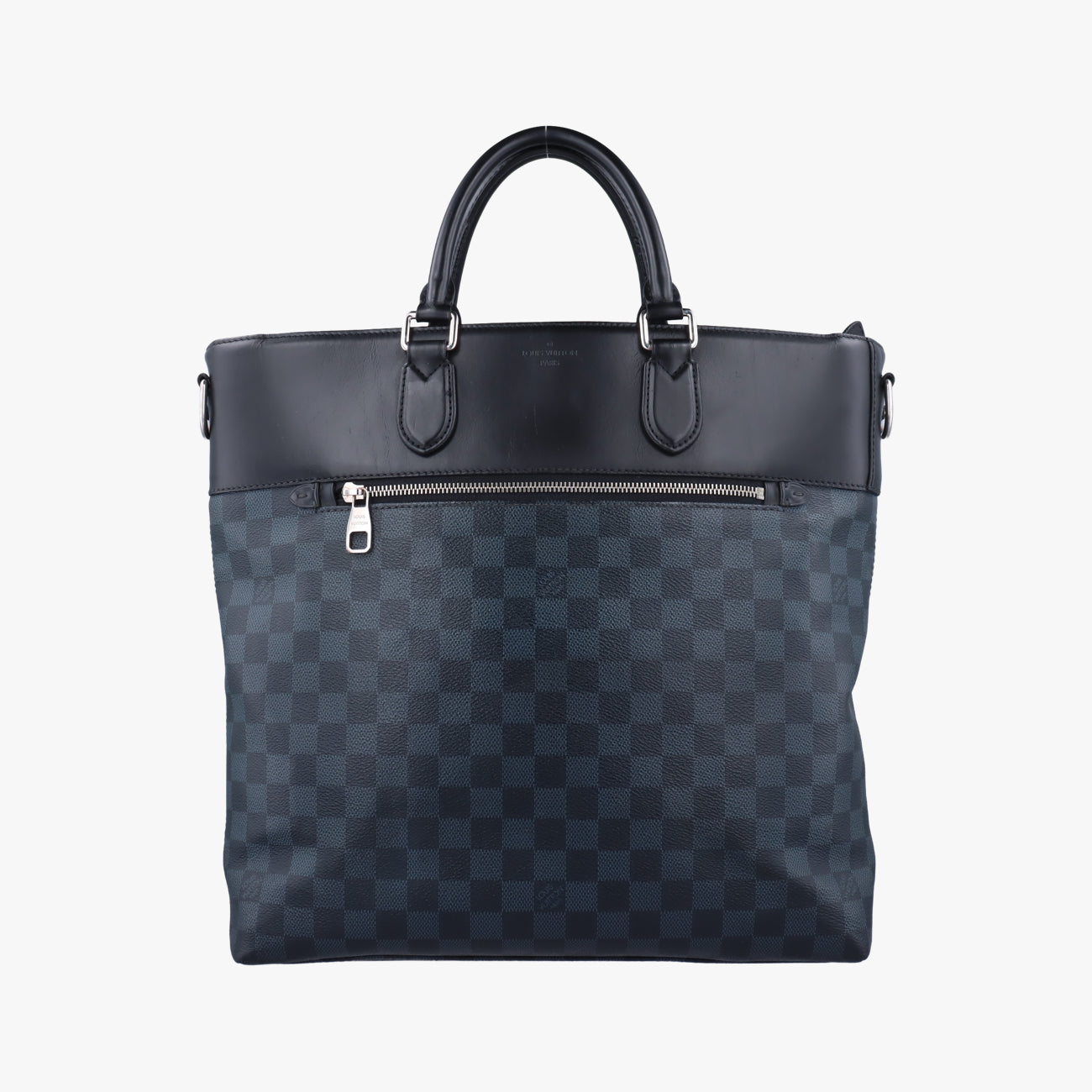 Pre-owned Louis Vuitton Newport Noir Damier Cobalt N41588 handbag | stylenewstar