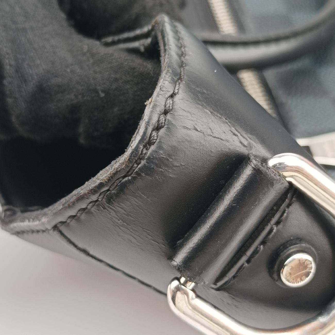 Pre-owned Louis Vuitton Newport Noir Damier Cobalt N41588 handbag | stylenewstar