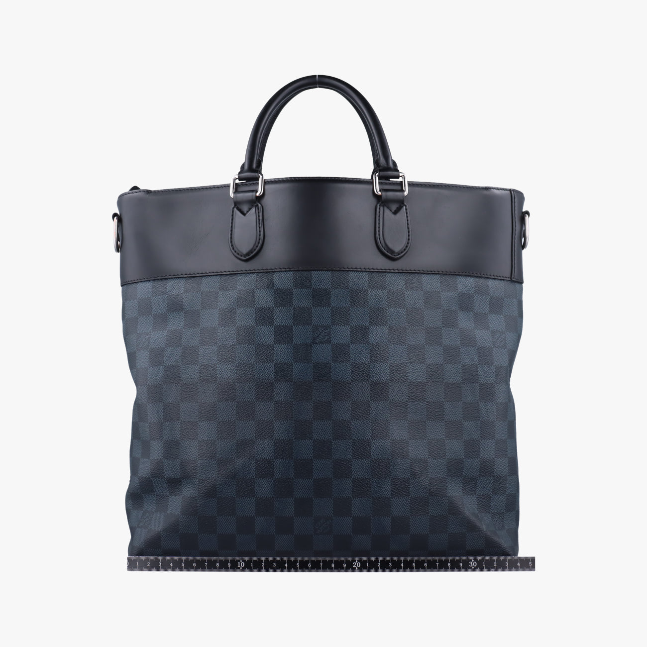 Pre-owned Louis Vuitton Newport Noir Damier Cobalt N41588 handbag | stylenewstar