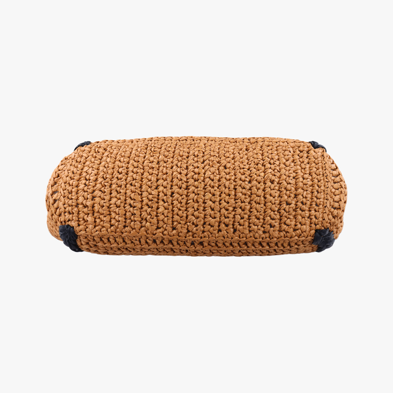 Pre-owned Gucci GG Marmont Yellow×Black straw 574432 shoulderbag | stylenewstar