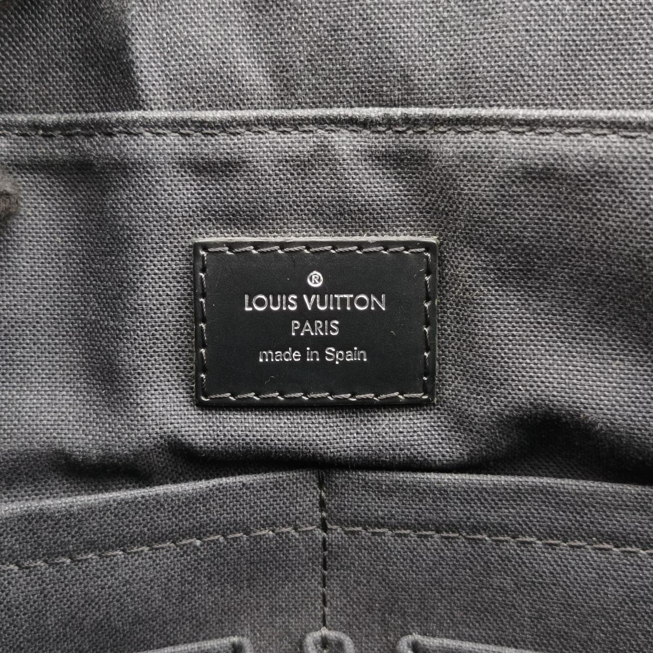 Pre-owned Louis Vuitton DANIEL MM Noir Damier GRAPHITE N58029 shoulderbag | stylenewstar