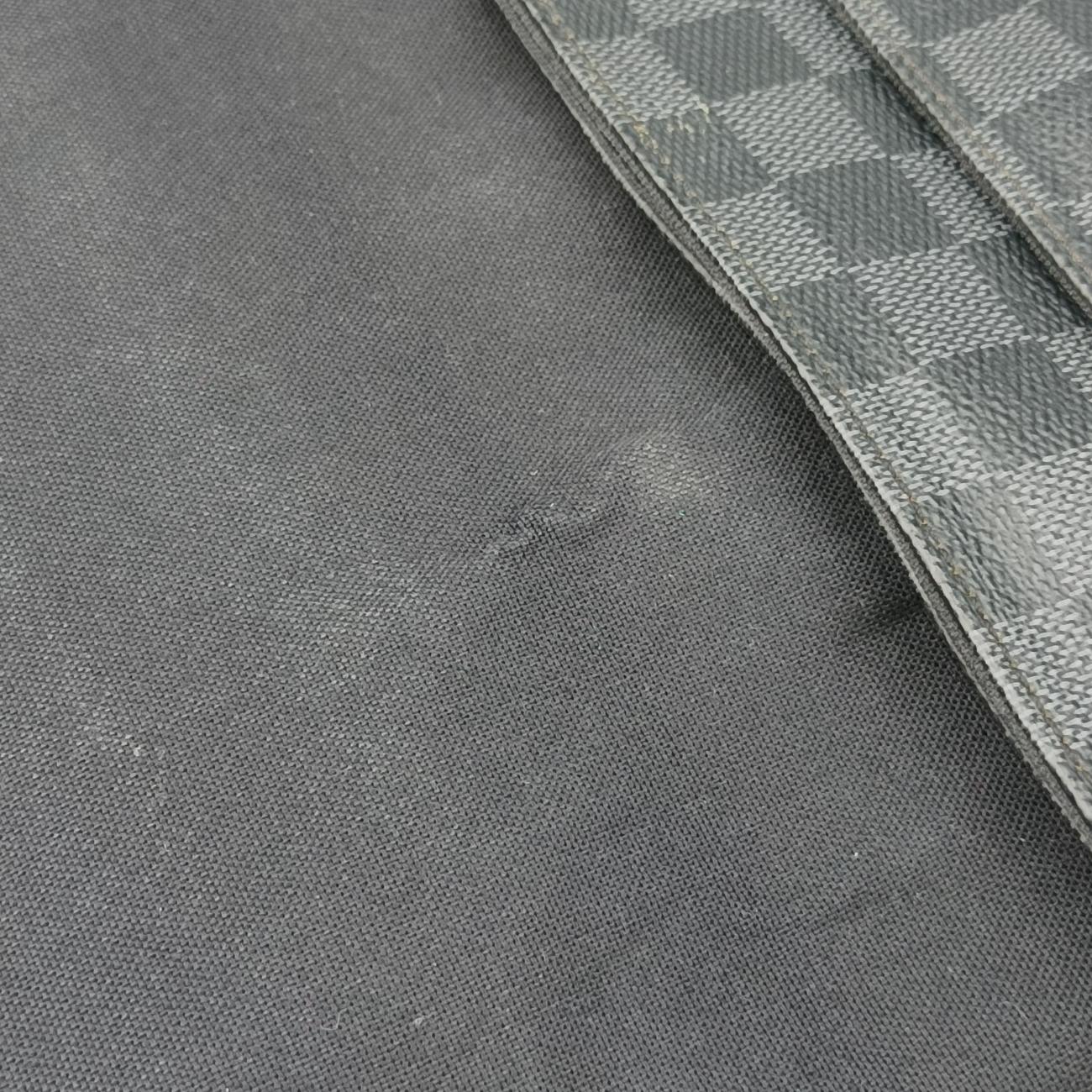 Pre-owned Louis Vuitton DANIEL MM Noir Damier GRAPHITE N58029 shoulderbag | stylenewstar