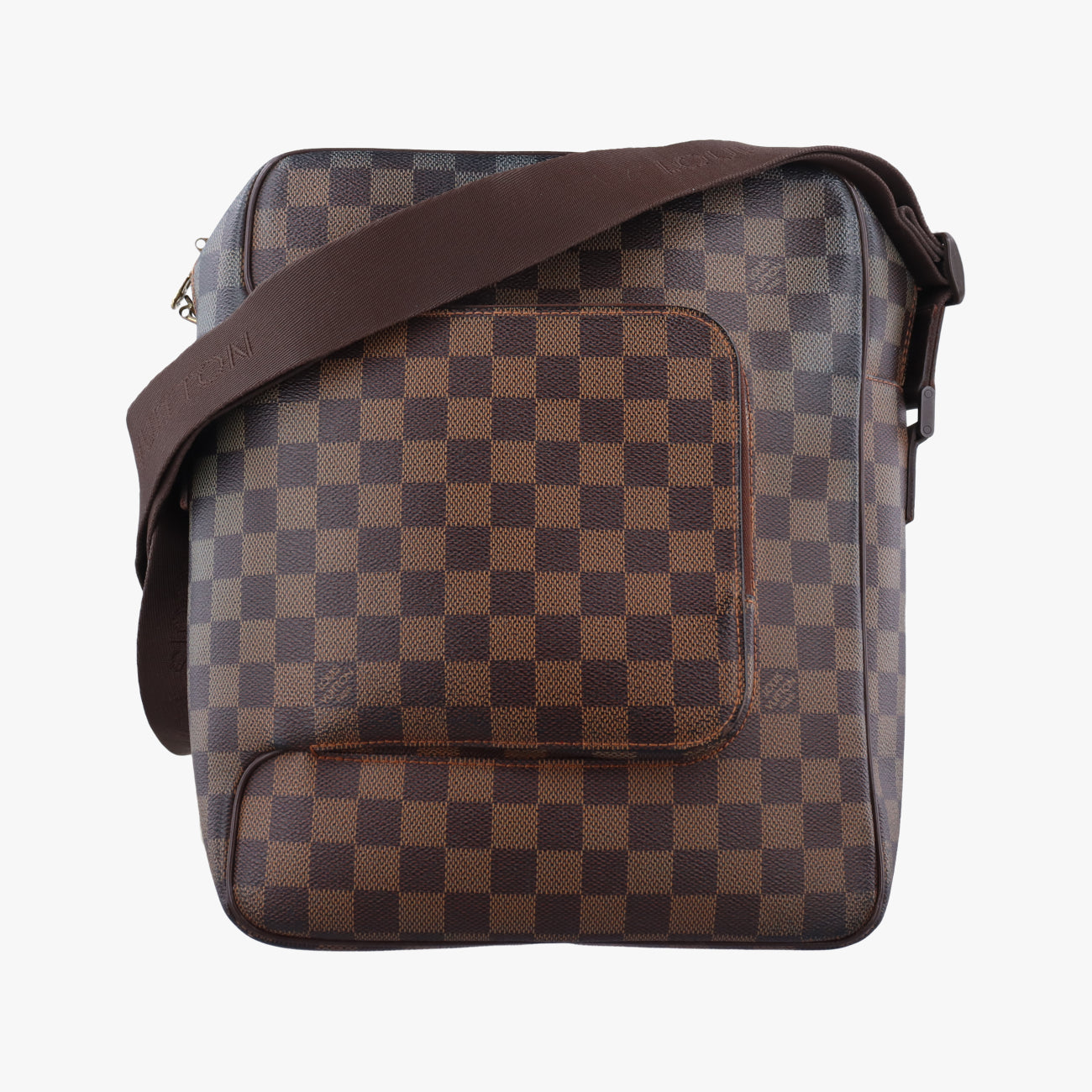 Vintage Louis Vuitton OLAV MM EBENE Damier Canvas N41441 shoulderbag | stylenewstar