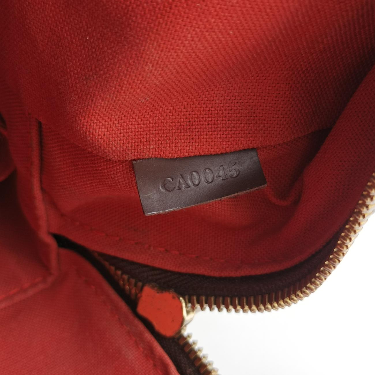 Vintage Louis Vuitton OLAV MM EBENE Damier Canvas N41441 shoulderbag | stylenewstar