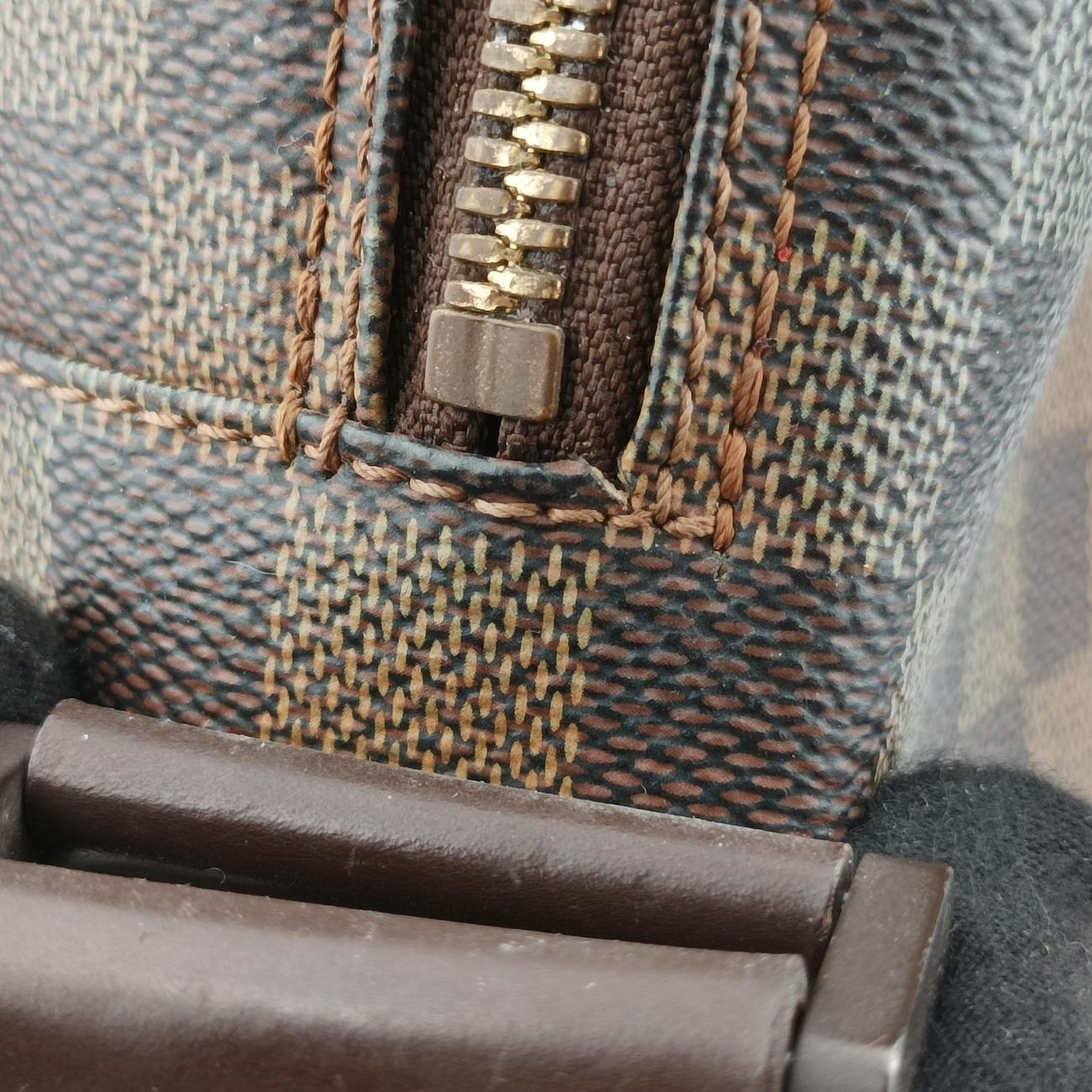 Vintage Louis Vuitton OLAV MM EBENE Damier Canvas N41441 shoulderbag | stylenewstar