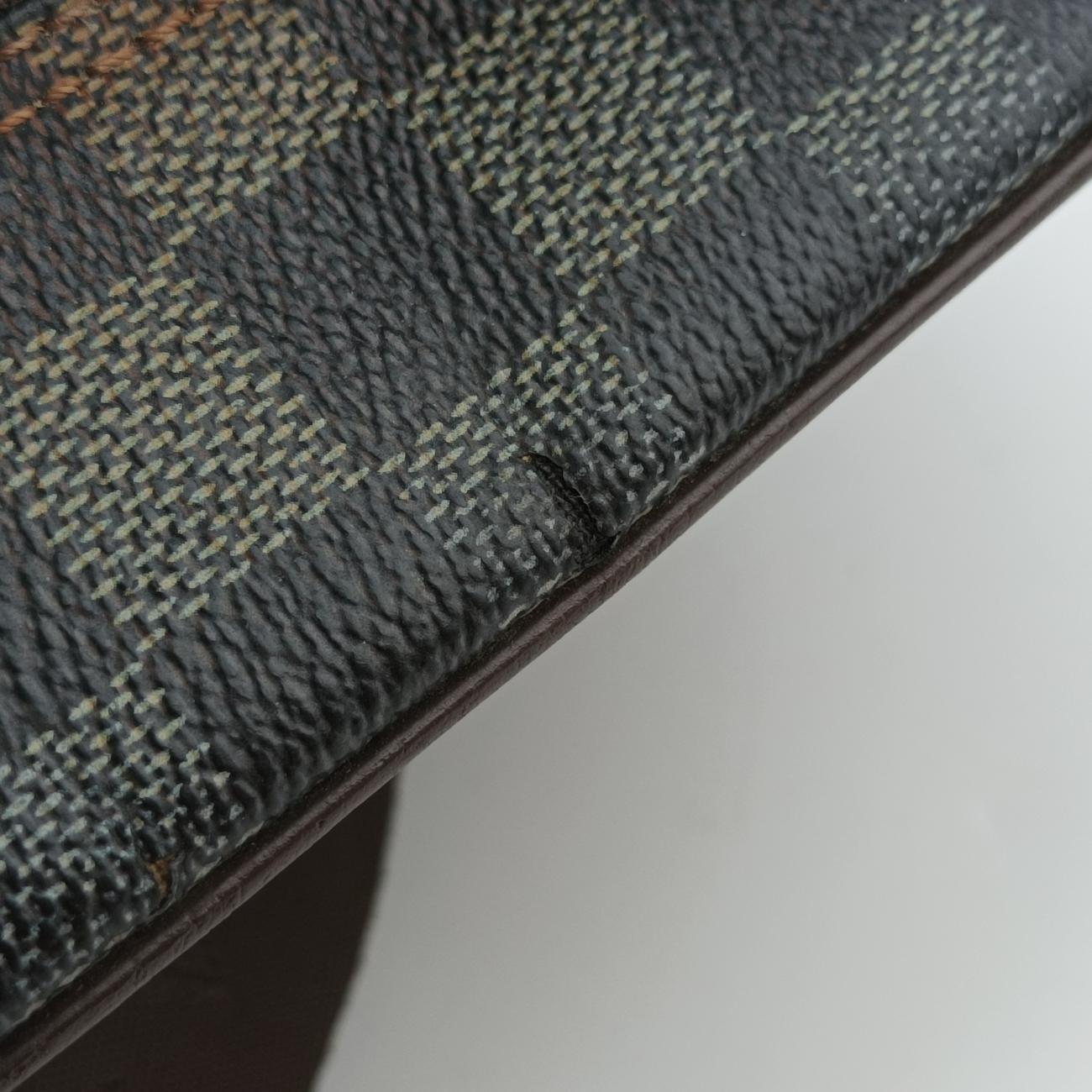 Vintage Louis Vuitton OLAV MM EBENE Damier Canvas N41441 shoulderbag | stylenewstar