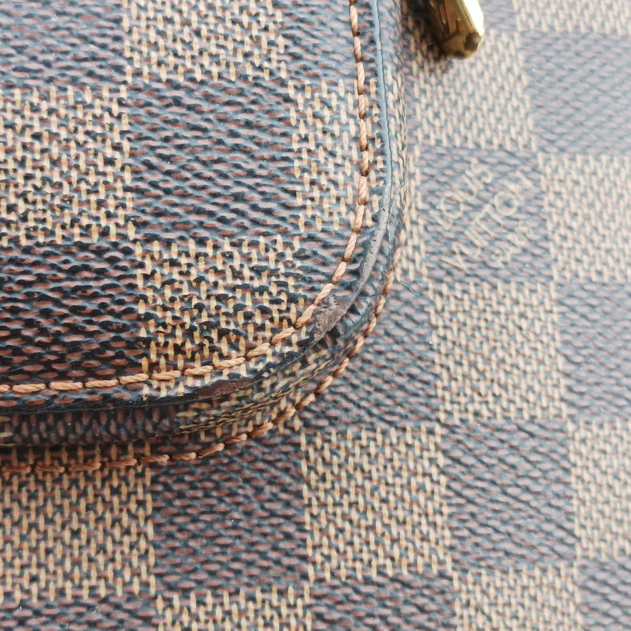 Vintage Louis Vuitton OLAV MM EBENE Damier Canvas N41441 shoulderbag | stylenewstar