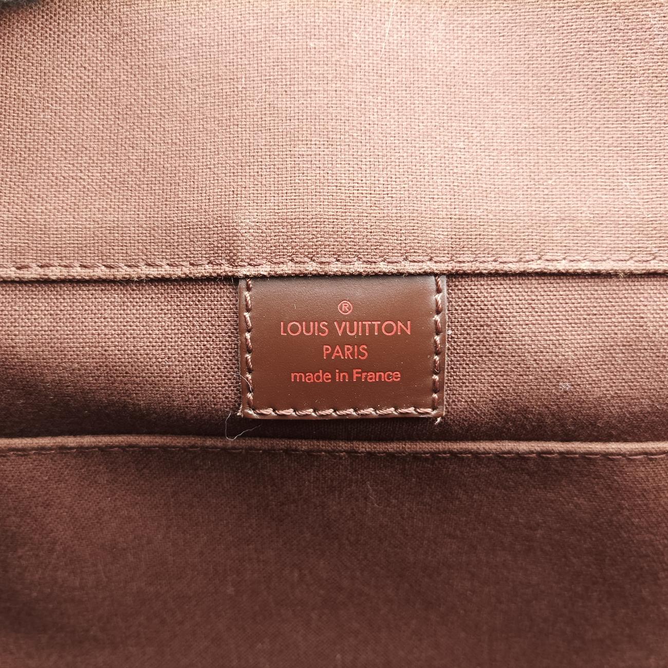 Pre-owned Louis Vuitton Bastille Messenger EBENE Damier Canvas N45258 shoulderbag | stylenewstar