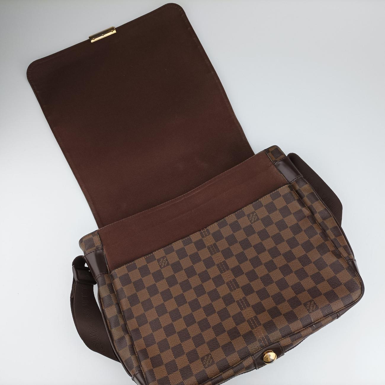 Pre-owned Louis Vuitton Bastille Messenger EBENE Damier Canvas N45258 shoulderbag | stylenewstar