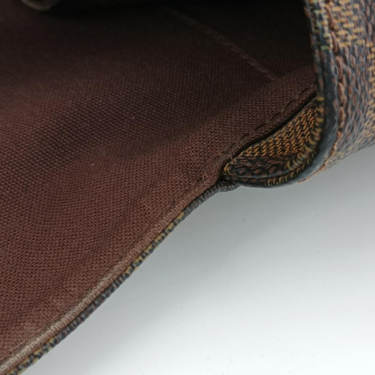 Pre-owned Louis Vuitton Bastille Messenger EBENE Damier Canvas N45258 shoulderbag | stylenewstar