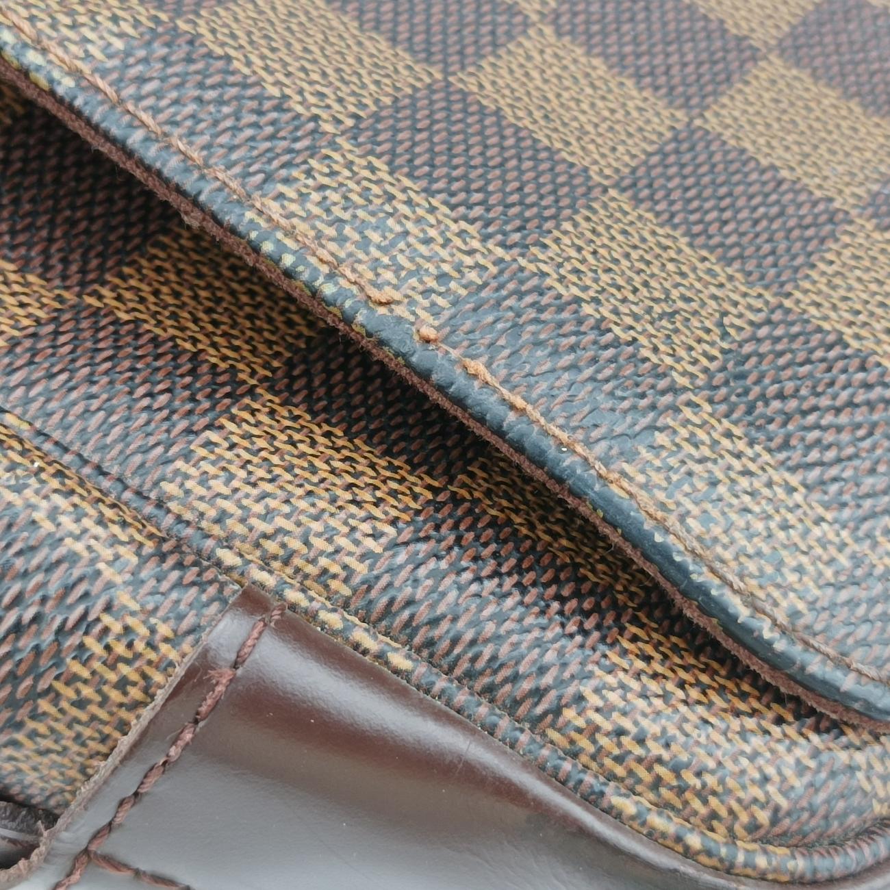 Pre-owned Louis Vuitton Bastille Messenger EBENE Damier Canvas N45258 shoulderbag | stylenewstar