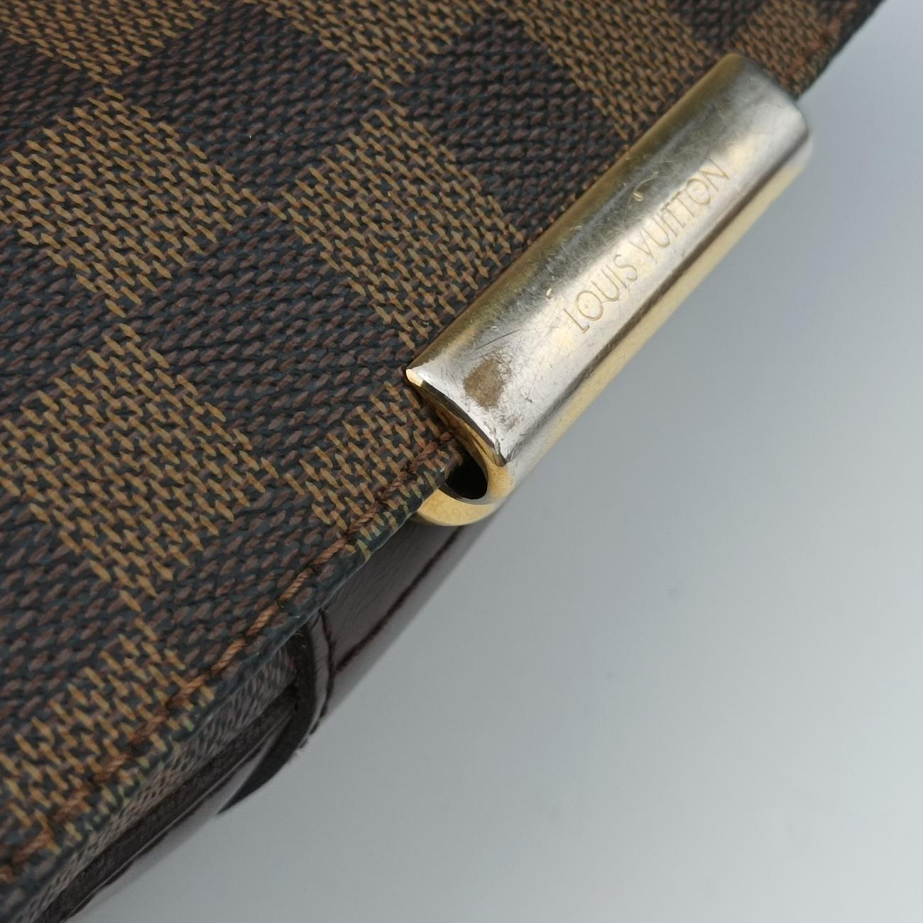 Pre-owned Louis Vuitton Bastille Messenger EBENE Damier Canvas N45258 shoulderbag | stylenewstar