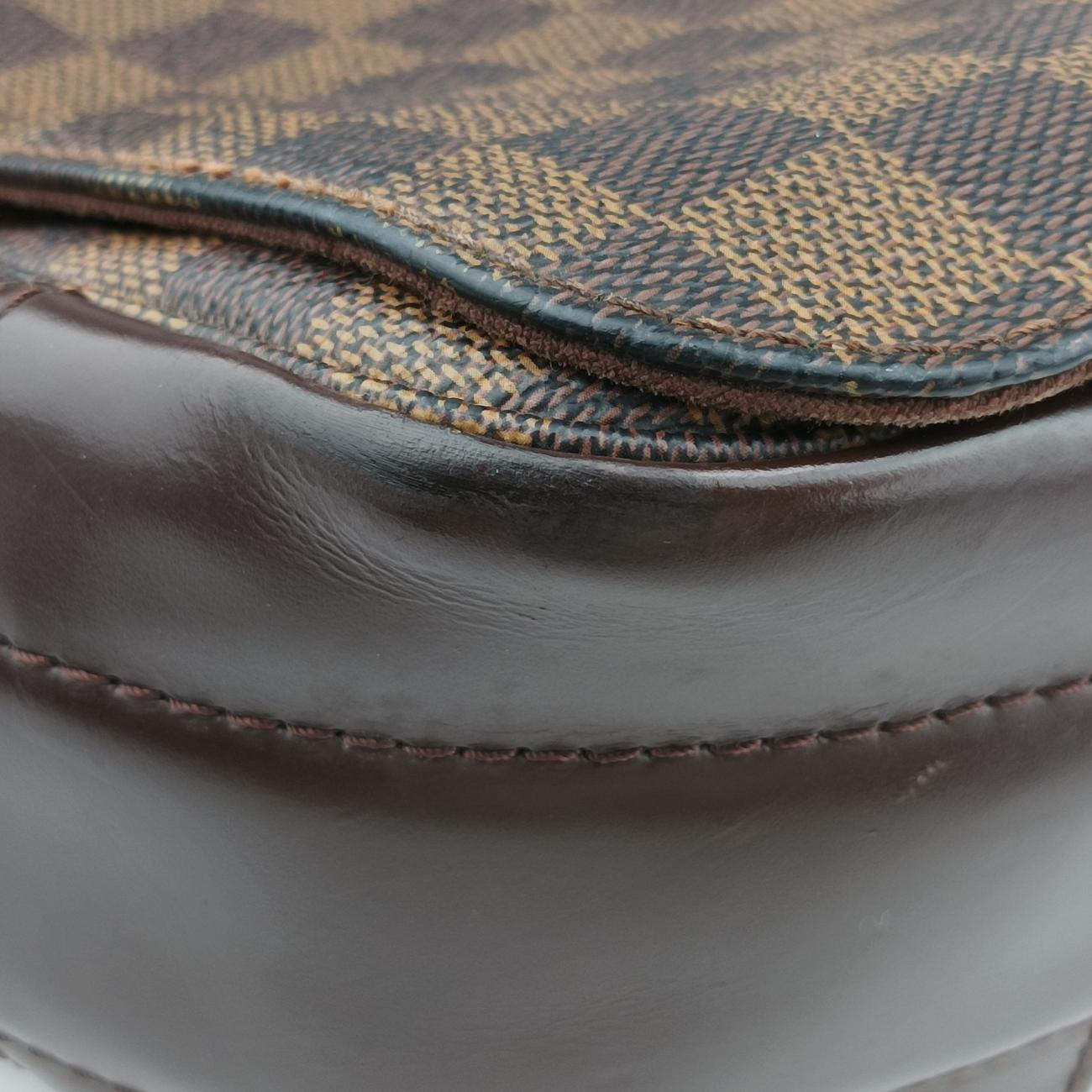 Pre-owned Louis Vuitton Bastille Messenger EBENE Damier Canvas N45258 shoulderbag | stylenewstar