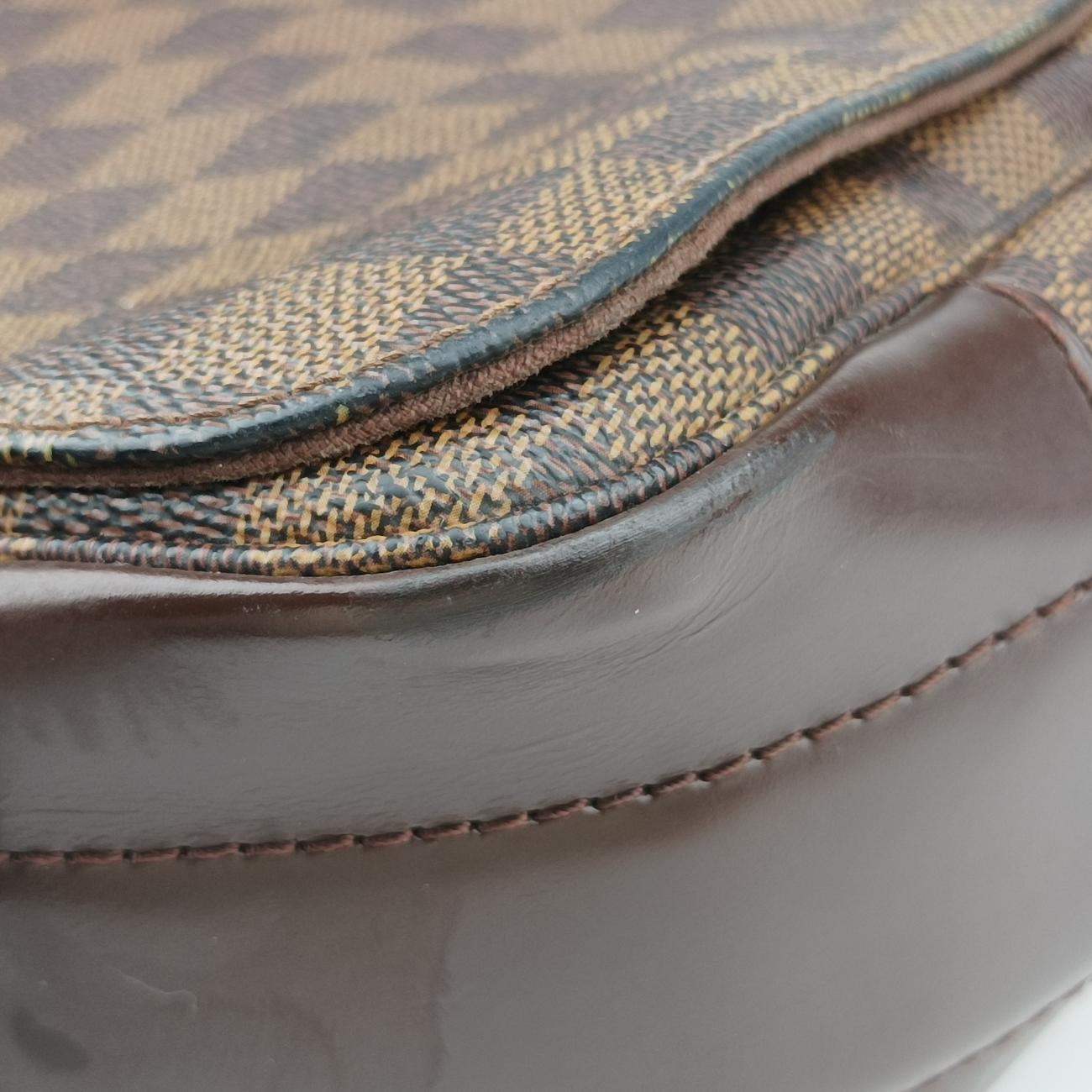 Pre-owned Louis Vuitton Bastille Messenger EBENE Damier Canvas N45258 shoulderbag | stylenewstar