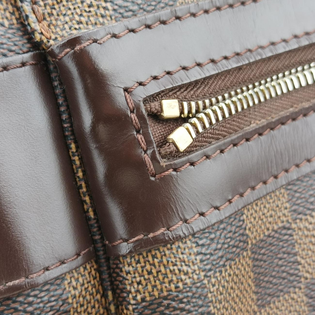 Pre-owned Louis Vuitton Bastille Messenger EBENE Damier Canvas N45258 shoulderbag | stylenewstar