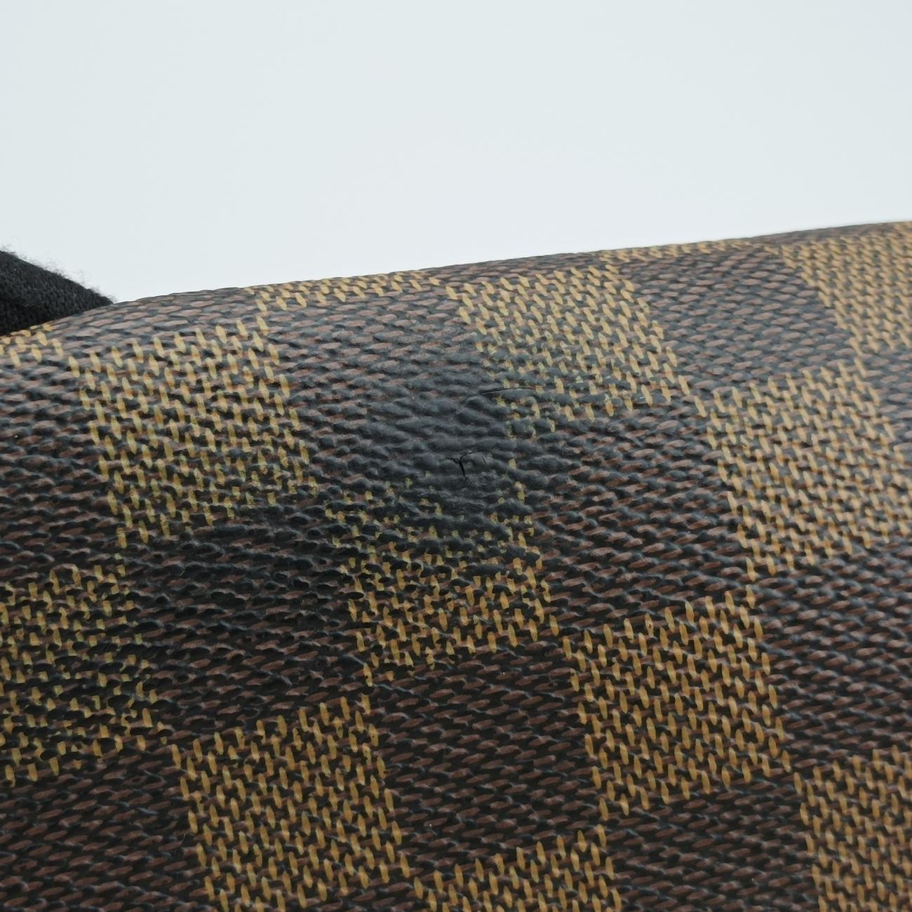 Pre-owned Louis Vuitton Bastille Messenger EBENE Damier Canvas N45258 shoulderbag | stylenewstar