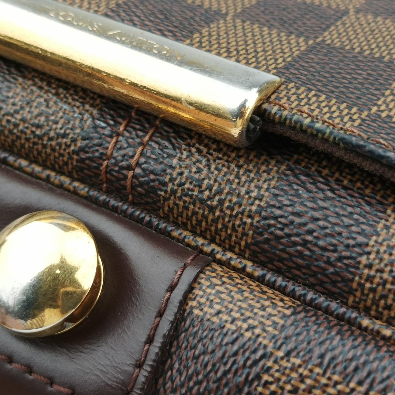 Pre-owned Louis Vuitton Bastille Messenger EBENE Damier Canvas N45258 shoulderbag | stylenewstar