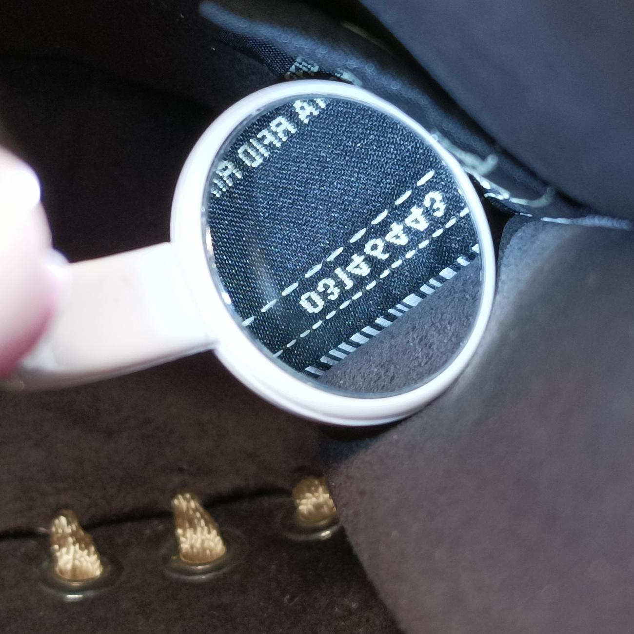 Pre-owned Fendi studded Kan I Black×Multicolour Leather 8M0381 shoulderbag | stylenewstar