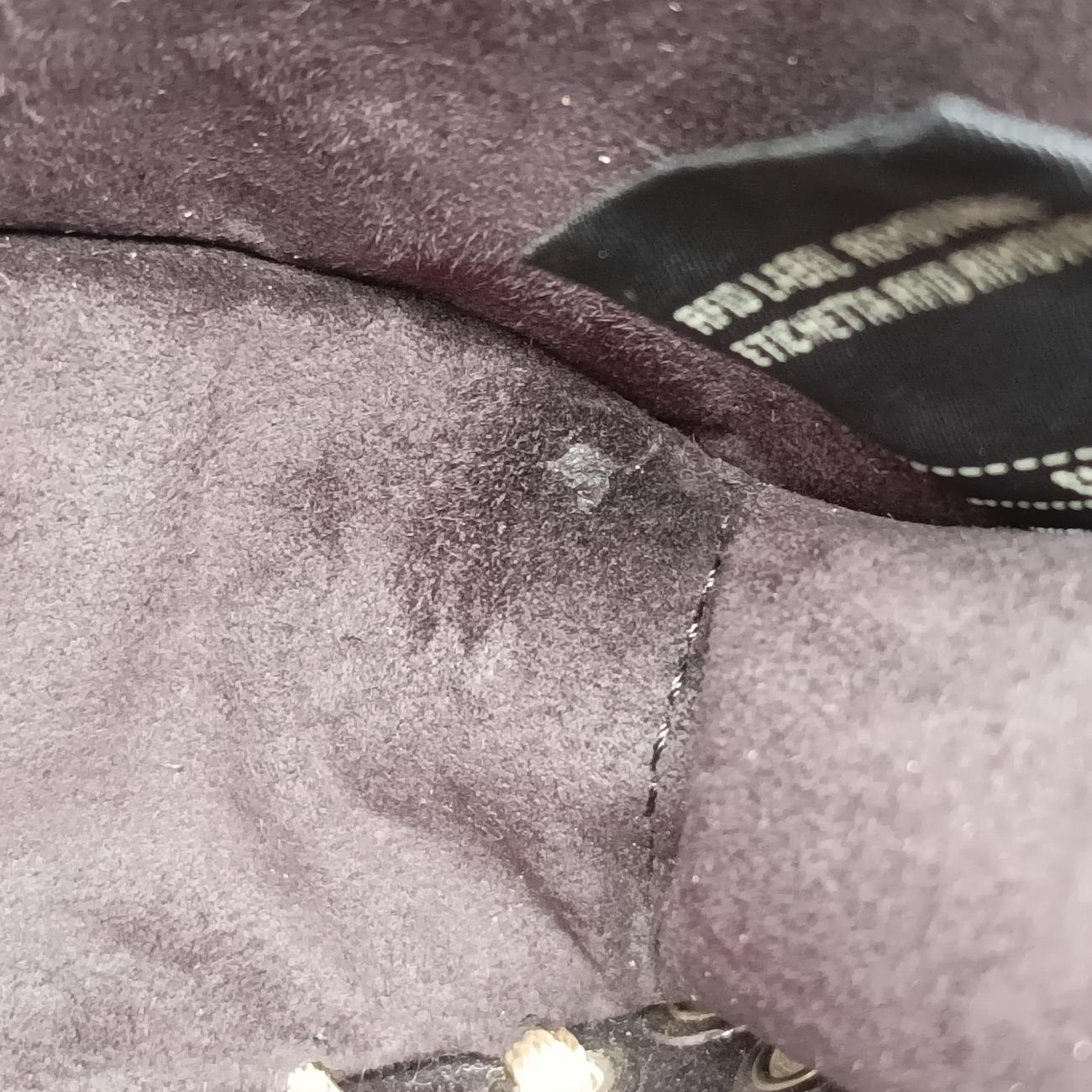 Pre-owned Fendi studded Kan I Black×Multicolour Leather 8M0381 shoulderbag | stylenewstar