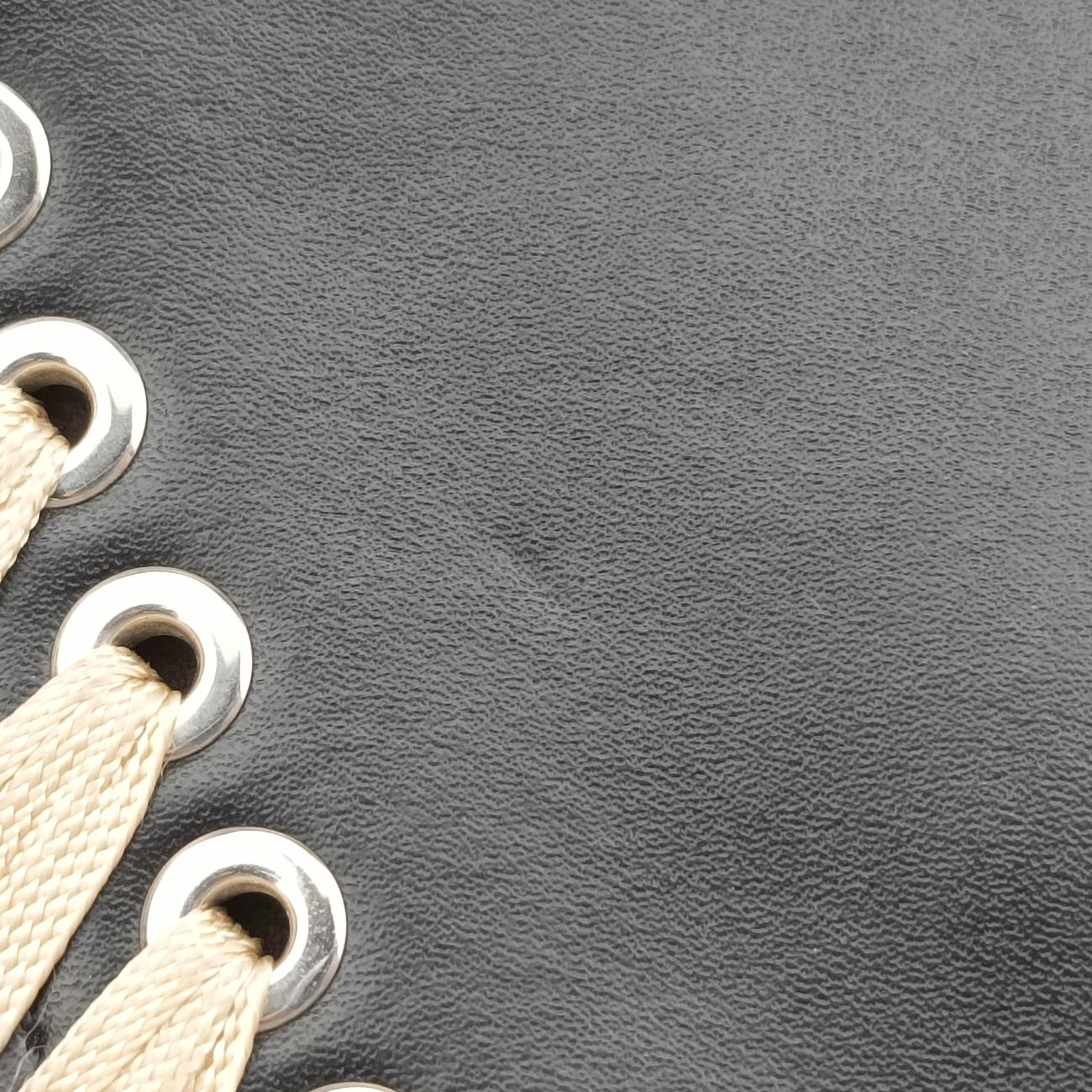 Pre-owned Fendi studded Kan I Black×Multicolour Leather 8M0381 shoulderbag | stylenewstar