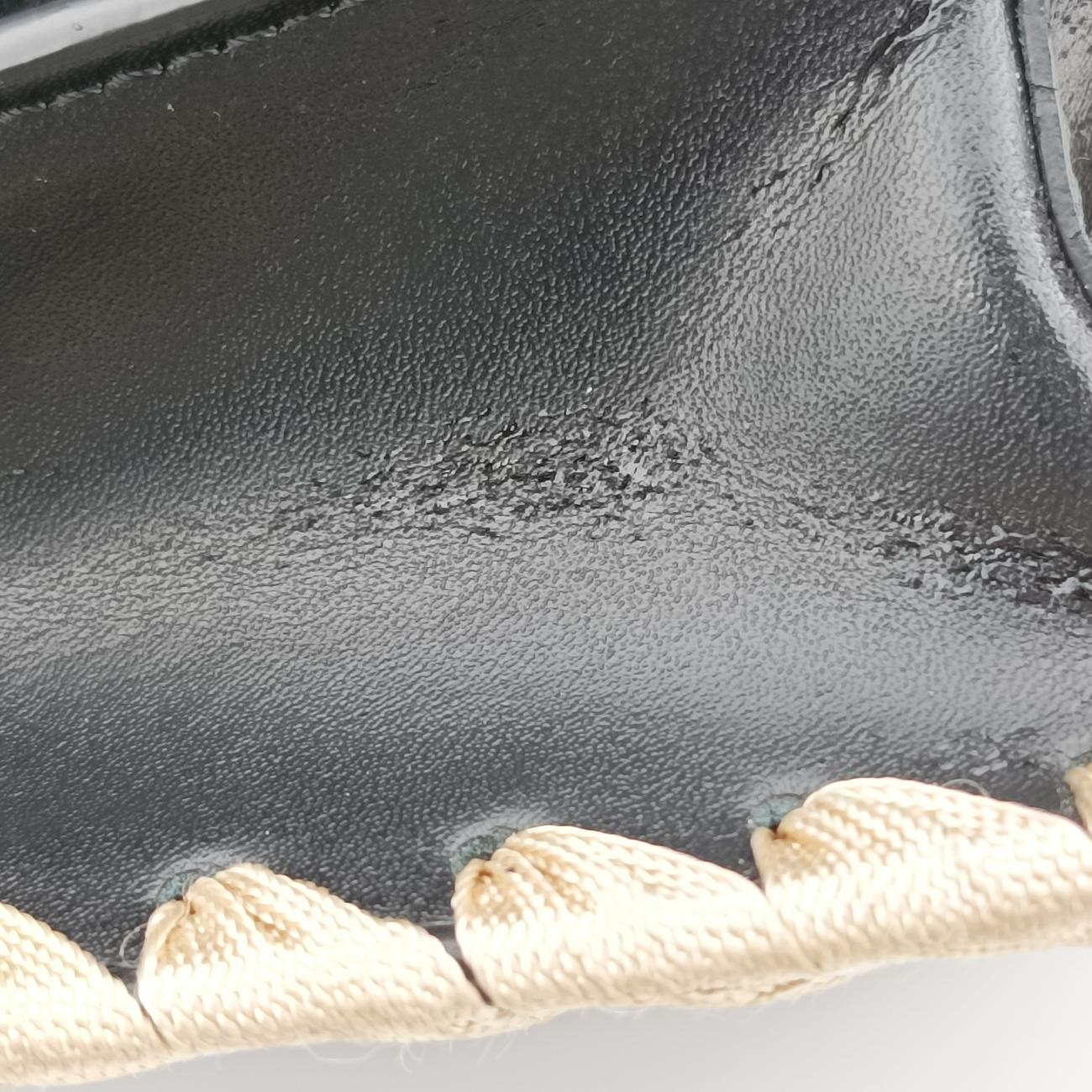 Pre-owned Fendi studded Kan I Black×Multicolour Leather 8M0381 shoulderbag | stylenewstar