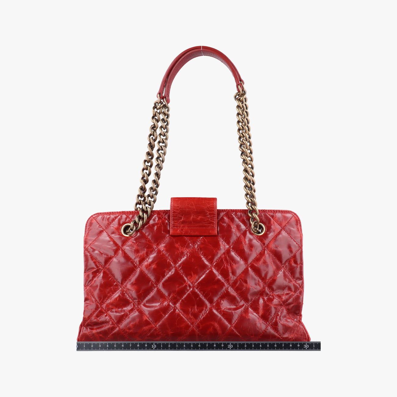 Pre-owned Chanel 2.55 Matelasse Red Leather A66817 shoulderbag | stylenewstar