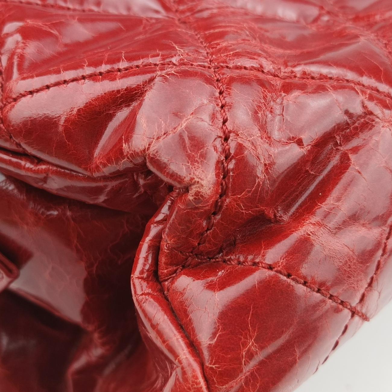 Pre-owned Chanel 2.55 Matelasse Red Leather A66817 shoulderbag | stylenewstar